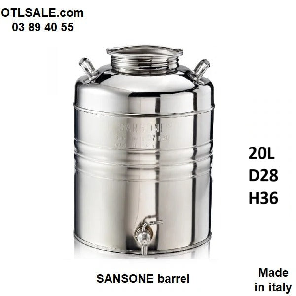 10L to 100L SANSONE BARREL made in ITALY